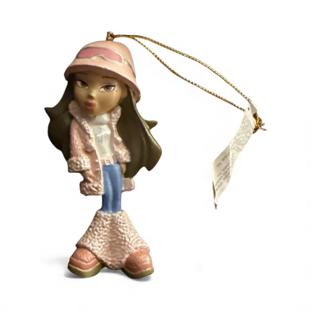 Bratz VTG Christmas Tree Ornament Figure Holiday Decor 3.5"